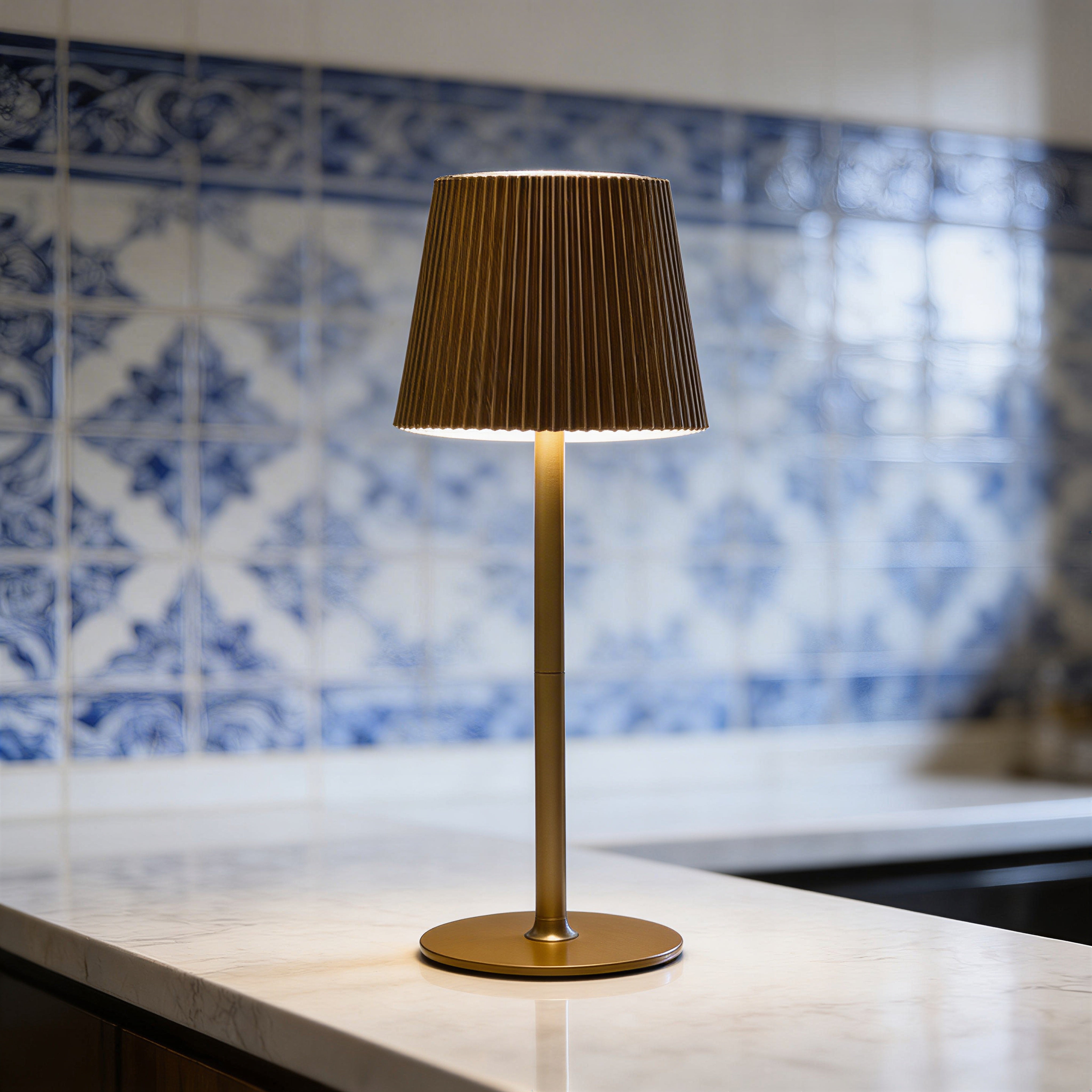 Lámpara de mesa de estilo portugués