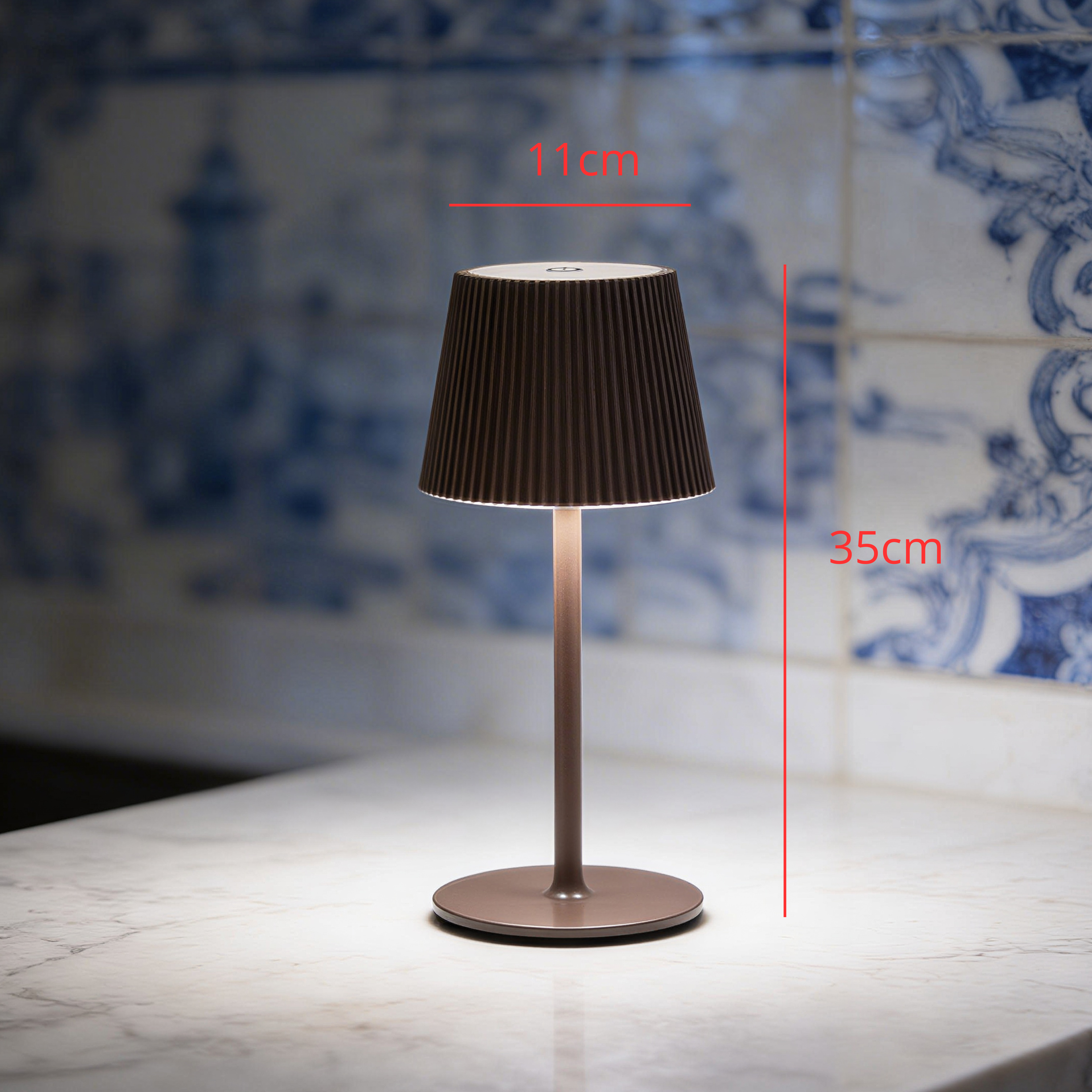 Lámpara de mesa de estilo portugués