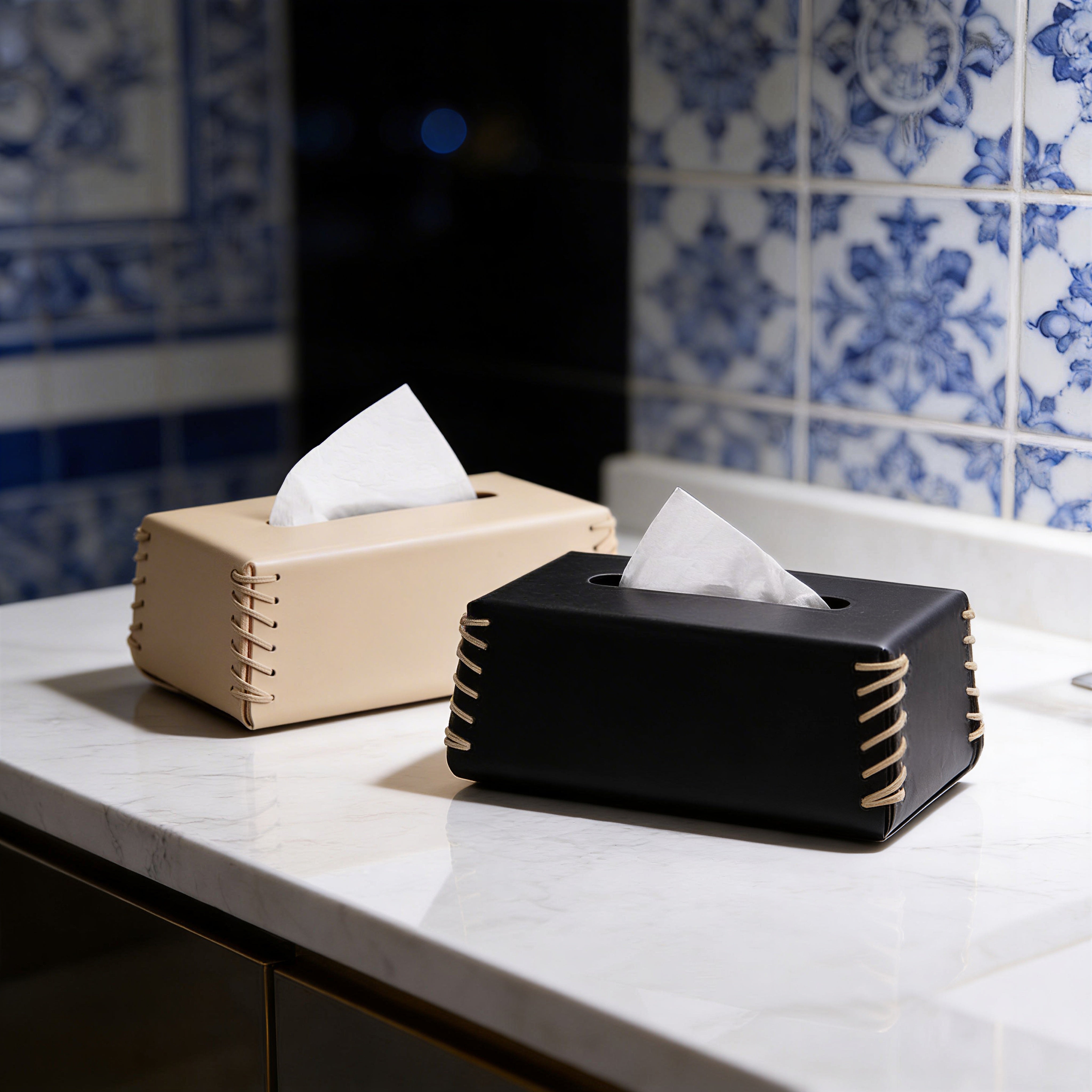 Funda portuguesa para caja de pañuelos LusoHome