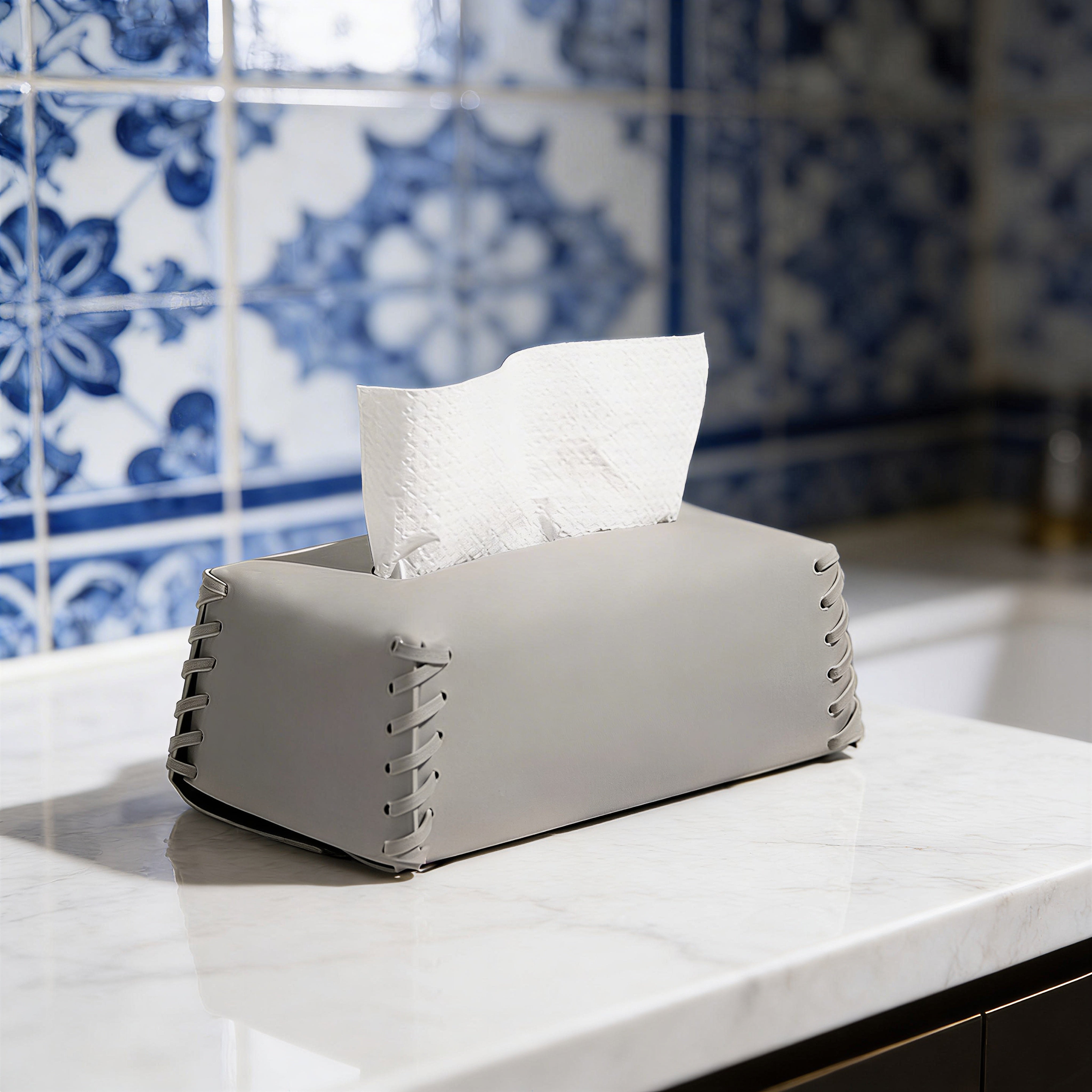 Funda portuguesa para caja de pañuelos LusoHome