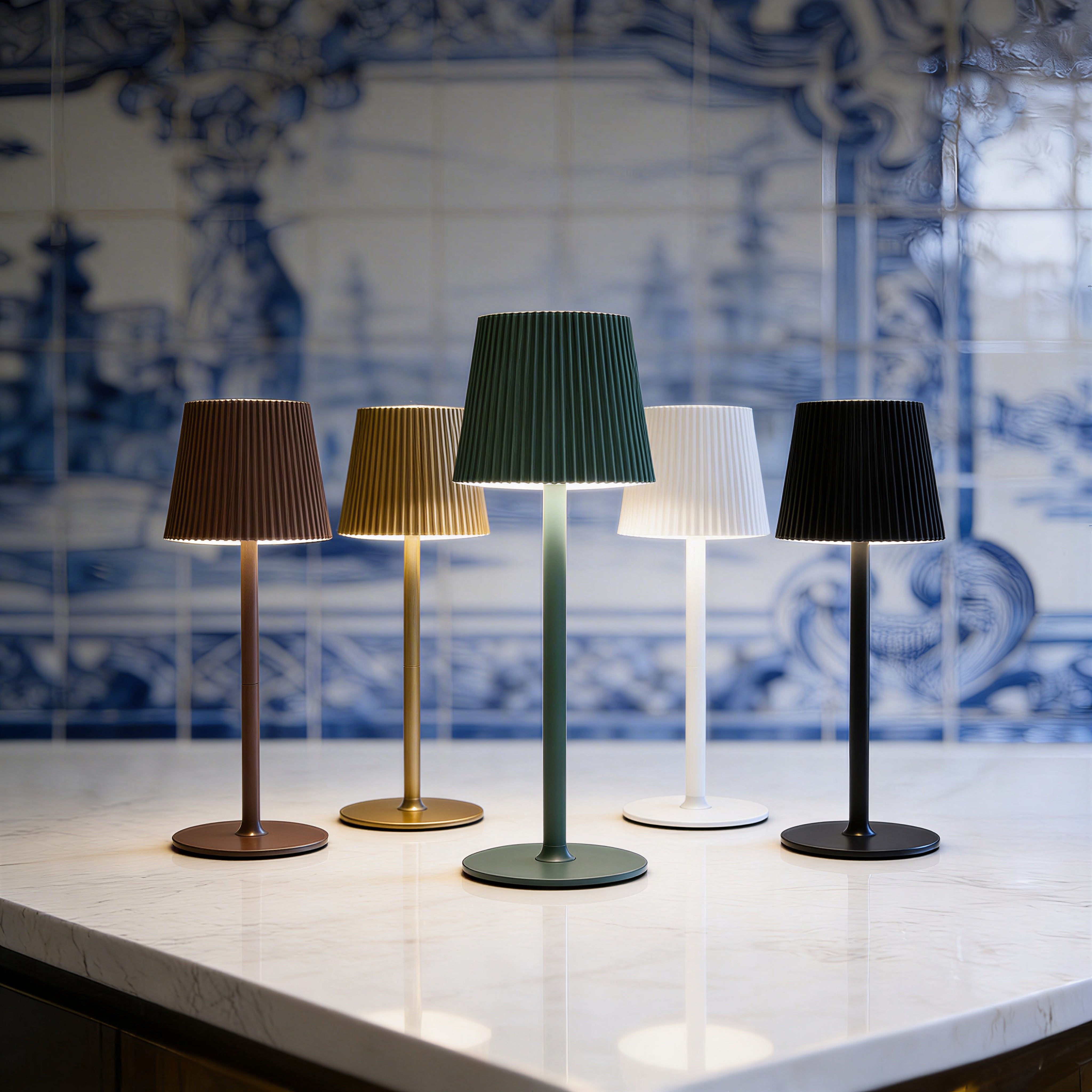 Lámpara de mesa de estilo portugués
